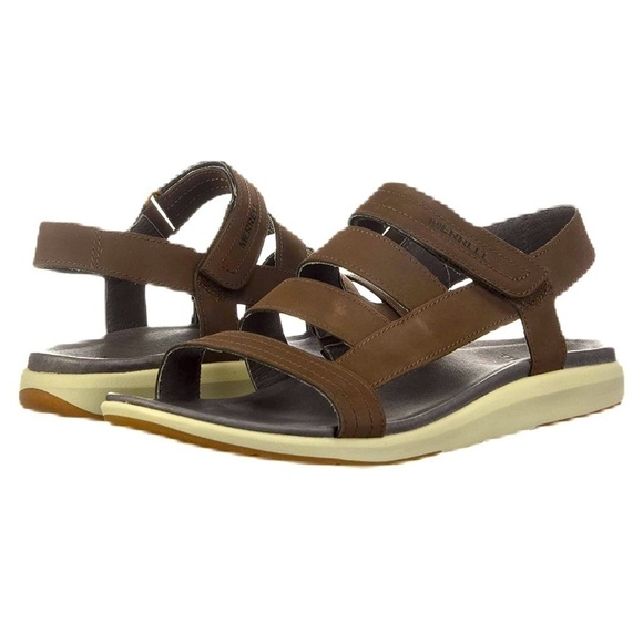 Merrill Kalari Lore Backstrap Nubuck Leather Sandal​​​​ - Picture 1 of 9
